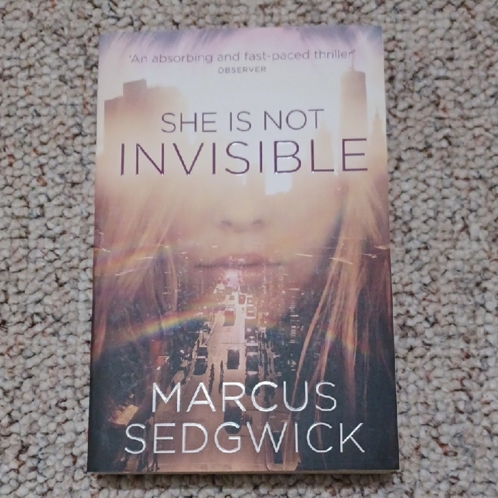 Marcus Sedgwick 'She Is Not Invisible' Book